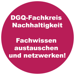 DGQ Fachkreis Nachhaltigkeit - Logo