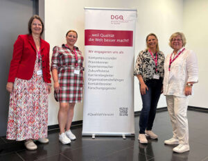 Mitglieder der DGQ-Fachkreise Qualität in der Pflege, QM in der sozialen Dienstleistung sowie des Fachkreises Nachhaltigkeit