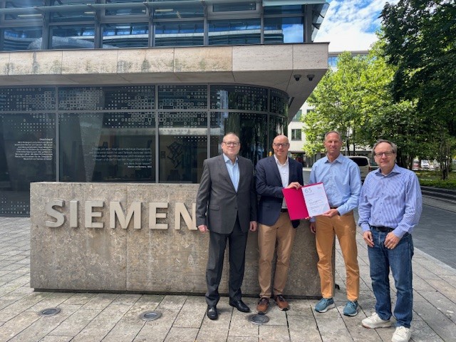 65 Jahre DGQ-Firmenmitgliedschaft von Siemens